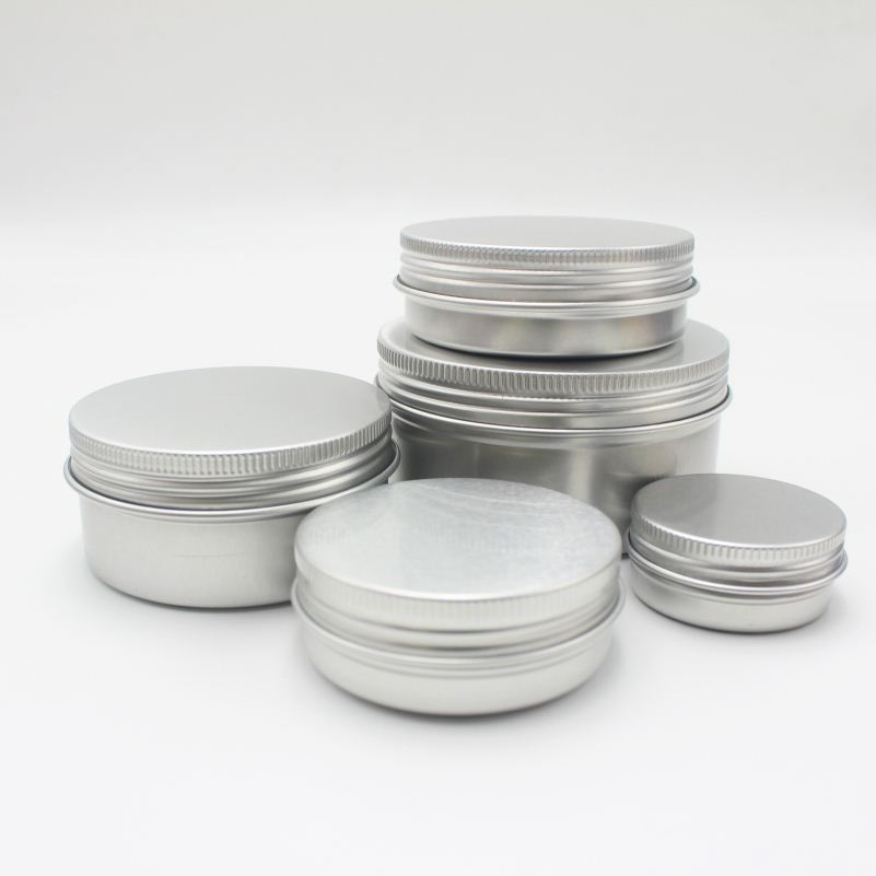 Aluminium alloy candle tin mini style